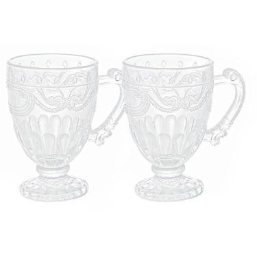 Imagem de Canecas De Cristal Imperial Transparente 190Ml 2 Peças Lyor