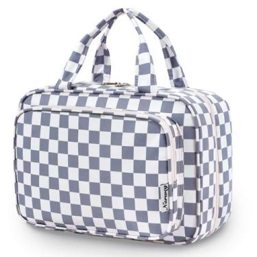 Imagem de Bolsa de higiene pessoal de viagem Narwey para mulheres com grande cap