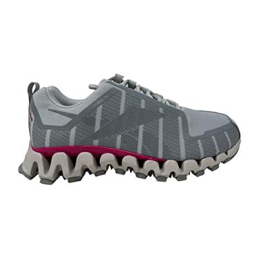 Imagem de Reebok Tênis de corrida feminino ZigWild Tr 6 Trail, Cinza puro/rosa perseguição, 11