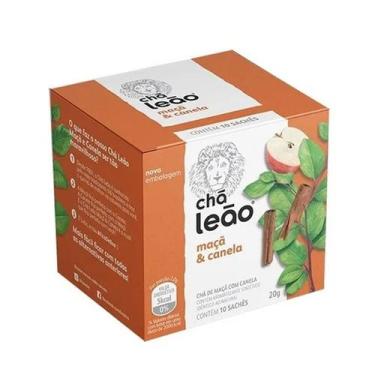 Imagem de Chá Leão Maçã e Canela 10 sachês de 2g - Chá Leão