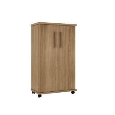 Imagem de Armário Multiuso 2 Portas 4 Prateleiras Berlim Arte Móveis Cinamomo