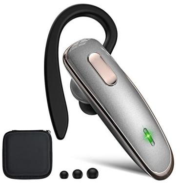 Imagem de Fone de ouvido Bluetooth Jinreoo V5.1 Ultralight para celular cinza