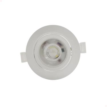 Imagem de Spot Led Embutir Redondo 5W Bivolt 3000K Branco Quente