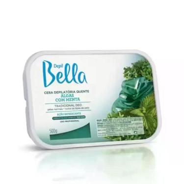 Imagem de Cera Depilatória Algas com Menta Depil Bella 500G