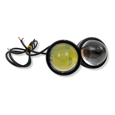 Imagem de Kit 2 Super Farol Led Cree 30W Forte Auxiliar Milha Drl Moto