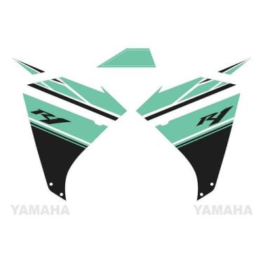 Imagem de Adesivo Protetor Tank Pad Yamaha YZF R1 2009 a 2012 - Alta Resistência