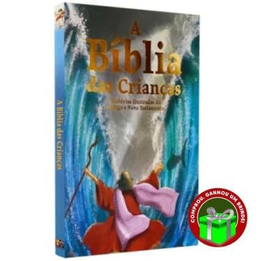 Imagem de Livro A Bíblia da Criança Ilustrada Pé da Letra Crianças Infantil Evan
