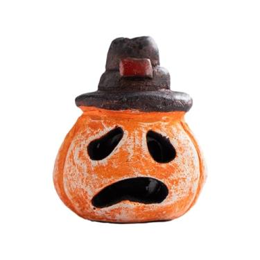 Imagem de BOBUXLIIN Apito de abóbora da morte asteca, design de caveira de abóbora gritando verdadeiro, decorações de Halloween, presentes apito de guerra alto