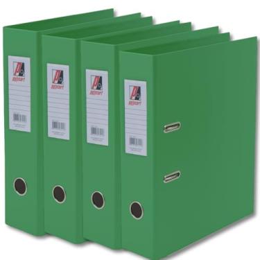 Imagem de 8 Pasta Registradora Organiza Az Ofício Larga Com Ferragem (Verde)