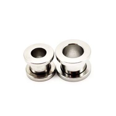 Imagem de Piercing Alargador Rosca Aço 316 - Acessório de Moda, 8mm