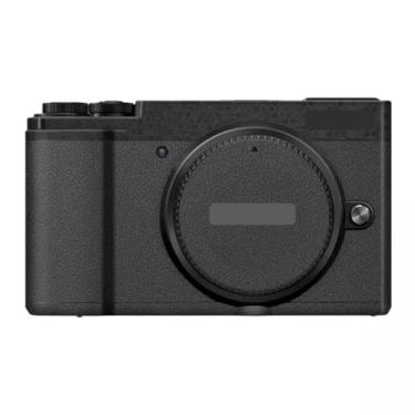 Imagem de GX9 Película para Câmera Película Anti-Riscos Película Protetora de Vinil Capa Decalques para Panasonic Lumix GX9 (Favo de Mel Preto + Couro Preto)