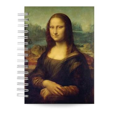 Imagem de Caderno Sem Pautas Capa Dura 100 Fls 200 Pág A5 Mona Lisa