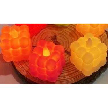 Imagem de Vela Simulada do Cubo de Rubik Eletrônica - NoBrand, 3 Uni