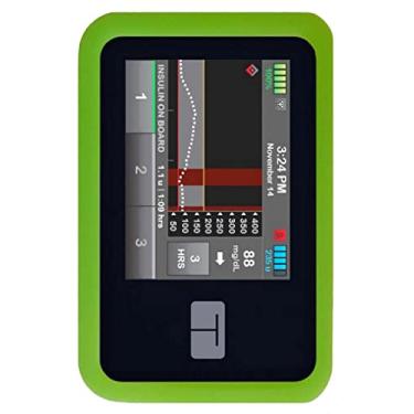 Imagem de Capa de silicone premium (substitua o cartucho enquanto o dispositivo estiver em uma capa) para bomba de insulina Tandem t: Slim X2 (verde)