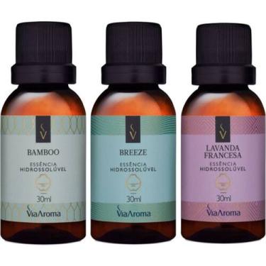 Imagem de Essência Para Aromatizador A Base De Agua Kit Top 3 Bamboo Breeze Fran