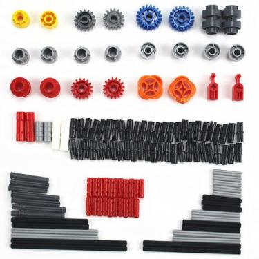 Imagem de Building Blocks Technical Series 130 peças para crianças - Marca Própr