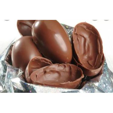 Imagem de Ovo de Pascoa Tradicional com Bombons Doces Dinda Recheado, 350 Gr 