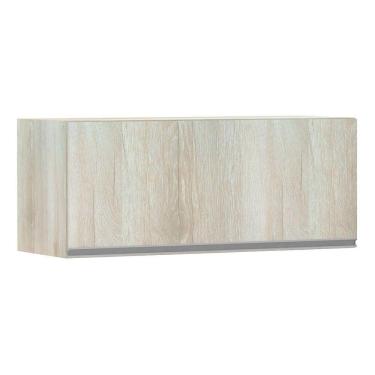 Imagem de Armário Para Cozinha Basculante 90 Cm 1 Porta Lis Luciane Móveis Legno Crema