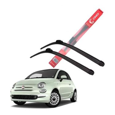 Imagem de Jogo Palheta Limpador Parabrisa Fi at 500 2009 2010 2011 Encaixe Específico
