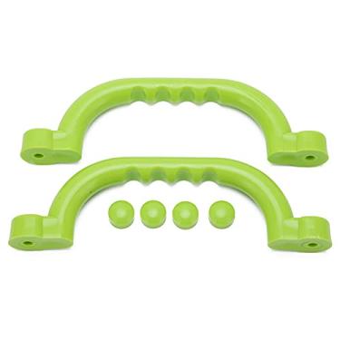 Imagem de YOUTHINK Alça de Segurança para Playground Infantil, Alça de Estrutura de Escalada de Plástico Resistente a UV, Corrimão Resistente Antiderrapante para Conjuntos de Jogos Ao Ar Livre de 3 a 10 Anos