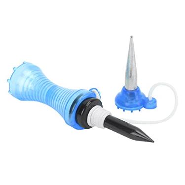 Imagem de Conjunto de camisetas, conjunto para prática reutilizável Conjunto de camisetas leve para quintal para atividades ao ar livre(azul)