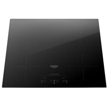 Imagem de Fogão Cooktop 4 Bocas de Indução Dako Supreme Preto 220v, 220V