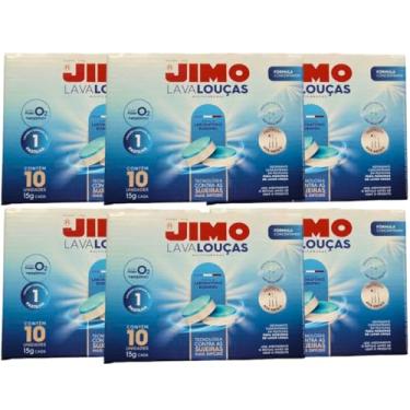 Imagem de Lava Louça Multicamadas Detergente Concentrado para Máquinas de Lavar Louças Desengordurante Mais Brilho e Proteção às Louças 60 pastilhas