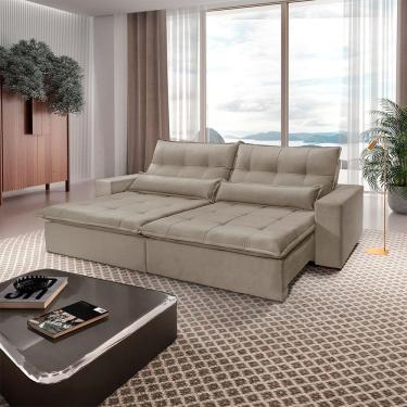 Imagem de Sofá Grecia Veludo 02 Módulos De 90cm B25cm Meu Sofá Online B002 Veludo Capuccino