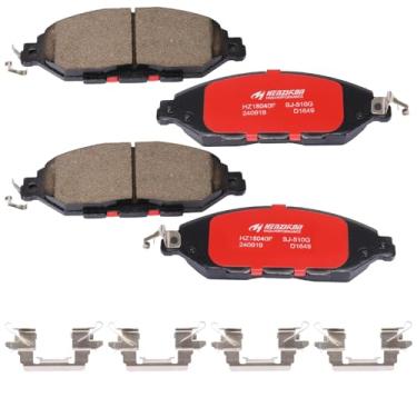 Imagem de HECHENQICHE Pastilhas de freio dianteiras de cerâmica para Infiniti JX35/QX60, para Nissan Murano, Pathfinde
