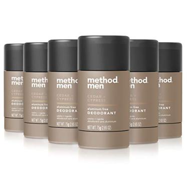 Imagem de Method Desodorante Sem Alumínio Mens, Cedro E Cipreste, 2,65 Onças (Pacote Com 6)
