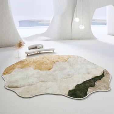 Imagem de Tapete de decoração de quarto de luxo, carpete grande para sala de estar, lavável, macio, antiderrapante (200x250 cm/B)