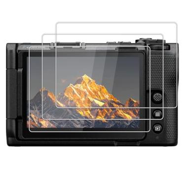 Imagem de kinokoo Protetor de tela para câmera Nikon ZR - Película de vidro temperado de dureza 9H de 0,25 mm para câmera digital ZR - sem bolhas, antiarranhões e impressão de dedo (pacote com 3)