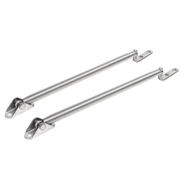 Imagem de Tbest Suporte de Hatch Spring 304 Aço Inoxidável Resistente Ajustável Suporte de Barco para Iate RV Tampa de Porta 8 1/10.2 cm 2pcs