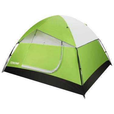 Imagem de Carpa de Camping TEKOMI para 4/5 Personas, Carpa Familiar Tipo Domo Im