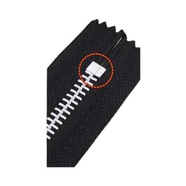 Imagem de Conjunto De Paradas De Zíper De Metal Em Liga De Alumínio Premium 50-2