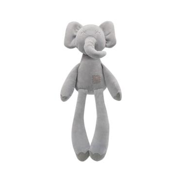 Imagem de Brinquedo de pelúcia de elefante de pelúcia para crianças, pernas longas, 36 cm