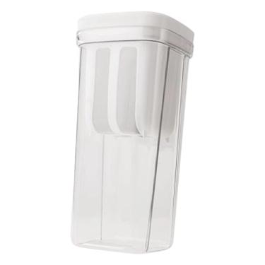 Imagem de Ｂｅｓｇａ Coador de Iogurte Grego, Coador de Alimentos com Malha 80, Utensílio de Cozinha Doméstico com Malha Fina, Recipiente para Leite Vegetal com Tampa para, 2000ml