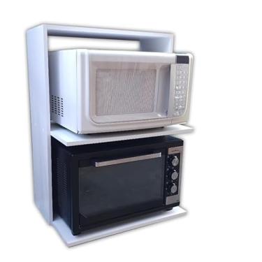 Imagem de Prateleiras Para Micro-Ondas E Fornos — Prateleiras E Suportes Para Cozinha(Branco)