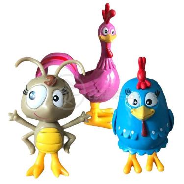 Imagem de Cartela 4 Bonecos Infantil Galinha Pintadinha E Sua Turma