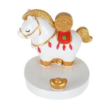 Imagem de Ｂｅｓｇａ Decorações para o Ano Chinês do Cavalo 2026: Mascote, Suporte para Celular, Estátua de Cavalo, Enfeite para Carro, Mesa, Sala de Estar, Presente, 1230