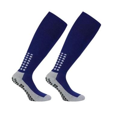 Imagem de Meias De Futebol Masculinas Longas Antiderrapantes Profissionais Para 