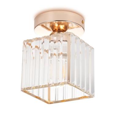 Imagem de Luz de teto cristal minimalista pós-moderna para varanda corredor entrada hall guarda-roupa