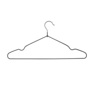 Imagem de Cabide Aço Cinza 5 Pcs Rayco