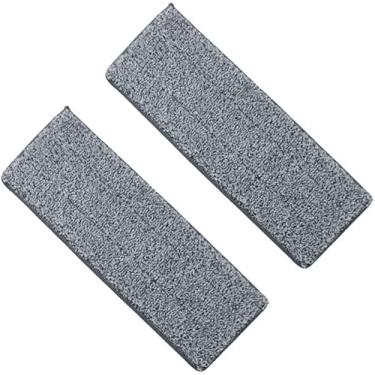 Imagem de 2 Refil Lavável 100% Microfibra para Mop Flat | Reposição Microfibra Lavável | Pano para Mop Spray, Flat e Limpeza Profissional
