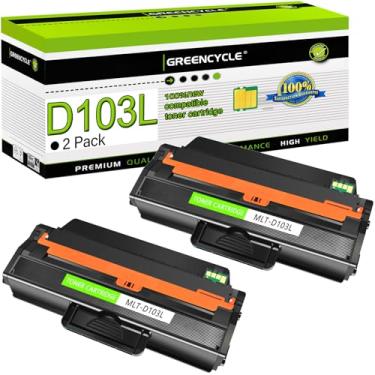 Imagem de greencycle Cartucho de toner de substituição de alto rendimento compatível para Samsung MLT-D103L MLTD103L MLT-D103S 103L Use com impressora a laser ML-2955ND ML-2955DW ML-2950ND SCX-4729FW SCX-4729FD