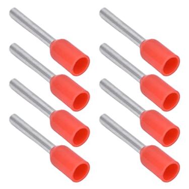 Imagem de Generic Kit de Terminais de Crimpagem de Pino Isolado 12 AWG, Conjunto de Conectores de Isolamento Térmico de 1000 Unidades para Equipamentos Elétricos, Virola Isolada 1000 X (E7512)