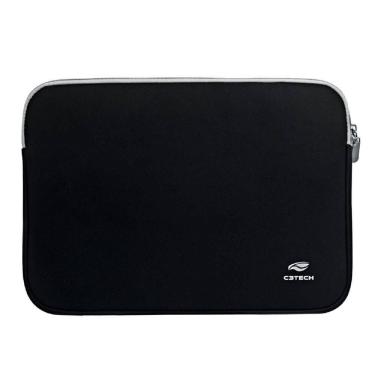 Imagem de Capa para Notebook C3Tech SL-15BK até 15.6", com Zíper, Preto