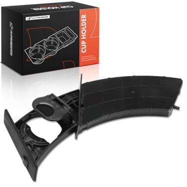 Imagem de A-Premium Suporte de copo preto compatível com BMW E60 E61 525 528 530 535 i xi 2004-2010 M5 2006-2010 placa de painel frontal esquerda