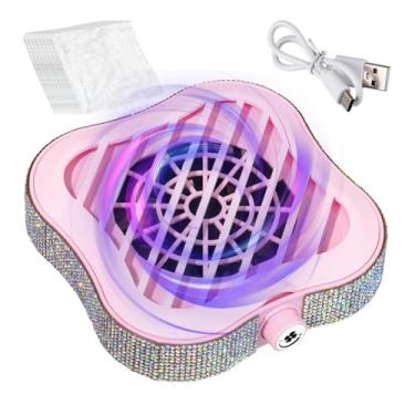 Imagem de Aspirador de Poeira de Unhas | Ferramenta de Limpeza e Silenciosa,Coletor De Poeira Para Unhas Com Potência De Sucção Ajustável E 10 Filtros - Para Salão, Escrivaninha, Casa, Manicure, De