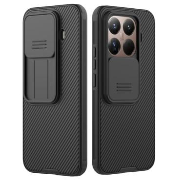 Imagem de WVOZWWO Capa para Xiaomi Mi 15T Pro, capa protetora fina com protetor de câmera PC rígido e TPU ultrafina, antiarranhões para xiaomi 15T Pro 5G (15T Pro preto)